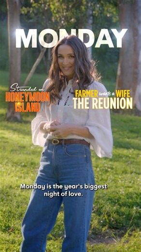 From romantic reunions to brand-new beginnings 💘✨ The year’s biggest night of love lands Monday 7:30pm on Channel 7 & streaming on 7plus. | Farmer Wants A Wife