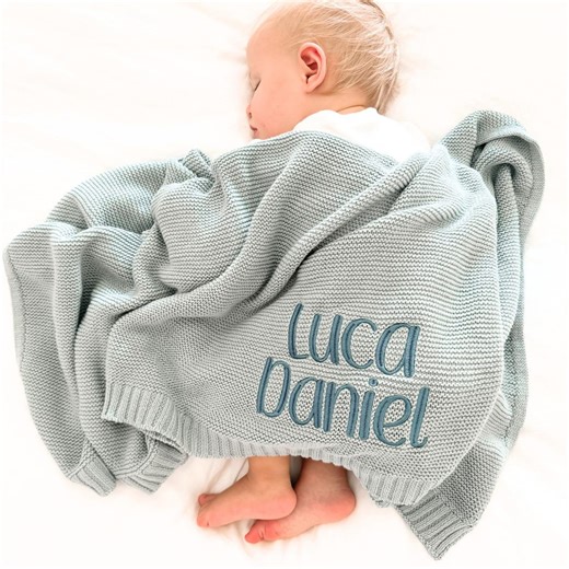 Baby Blanket, Personalized Baby Blanket, Custom Baby Blanket, Baby Blanket With Name, Embroidered Baby Blanket, Baby Shower Gifts - Etsy