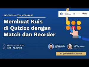 Membuat Kuis di Quizizz dengan Match dan Reorder