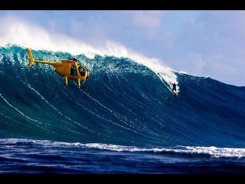 Laird Hamilton Tow in Jaws
