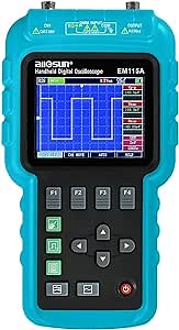 ALLOSUN 3 In1 Digital Oscilloscope Handheld With Usb Multifunction Digital Scope Multimeter Meter 50Mhz EM115A