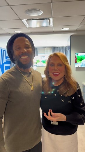 Meeting Ziggy Marley Behind the Scenes of TODAY with Hoda & Jenna