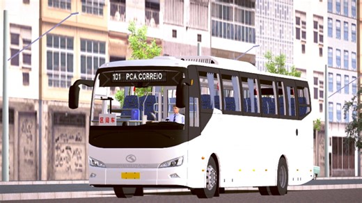 PBSC/PBS2，金龙XMQ6112AGBEVL3 新车路试，线路101路区间