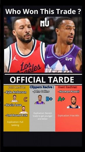 Grading NBA Trades BREAKING NEWS (Norman Powell to Heat John Collins to Clippers)