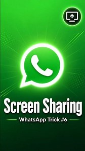 WhatsApp Screen Sharing - Share Your Screen During Video Calls"Description:
