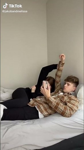 Cuddling with my Boyfriend tiktok couple