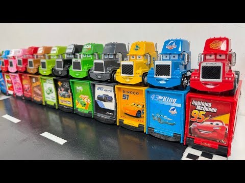 Disney Pixar Cars Unboxing Review l Lightning McQueen Collection Racing Cars | Sliding Cars ASMR
