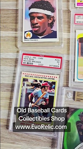 Old Baseball Cards Collectibles