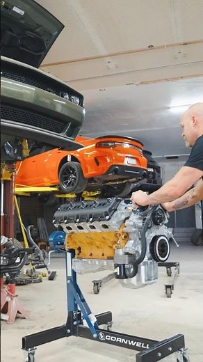 Our stock cubic inch 6.4L forged engine package with our custom cam to handle this D1X procharger!