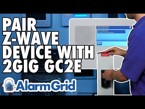Pairing a Z-Wave Device with the 2GIG GC2e
