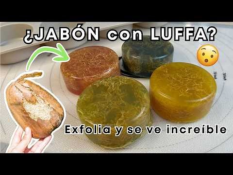 Exfoliating Soap with Loofah 🧽🧼 | Homemade STEP-BY-STEP with Glycerin 🔥 Ideal for Selling