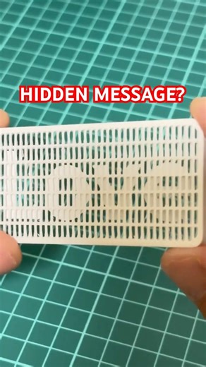 This 3D print hides a secret... 🤫 #Shorts