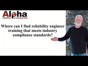 Where can I find reliability engineer training that meets industry compliance standards?