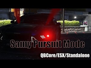Fivem Script Samy Pursuit Mode [QBCore/ESX/Standalone]