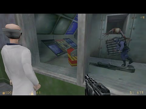 half life scientist voice line | omg we're doomed