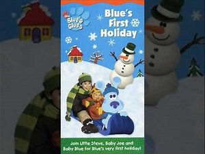 Opening to Blue's Clues: Blue's First Holiday Canadian VHS (2003)