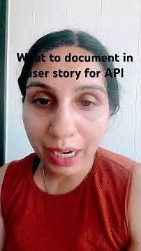 What info to add User Story for API #agile #api #agilecoach #businessanalyst #scrummaster #itcareer