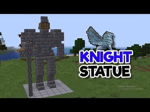 MINECRAFT KNIGHT STATUE TUTORIAL | AIRY CRAFT