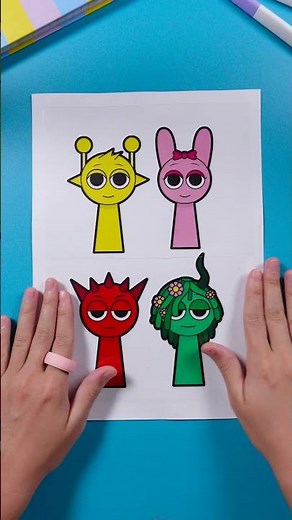 Splat! Colorful Water Game with Paper Shapes 💦🎨📄 #DIY #sensoryplay #kidsfun