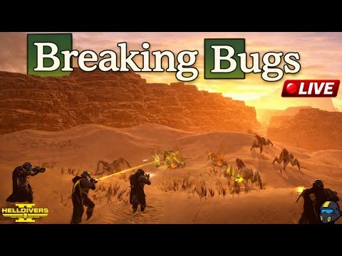 Helldivers 2 Terminids Major Order 🔴 Live | Best Loadouts and Builds!