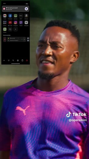 Live Football Scores and Player Stats with Opera Mini