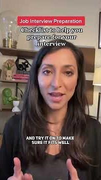 Job Interview Checklist. Preparation Is Key