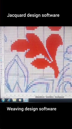 jacquard design software #weaving #shots