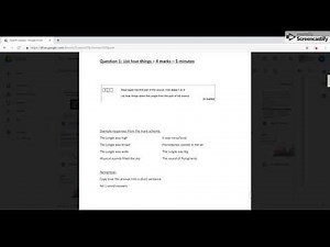 AQA GCSE English Language Paper 1 Question 1 List 4 things