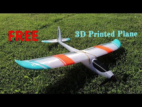 FREE 3D Printed Plane Eclipson Model A!!!