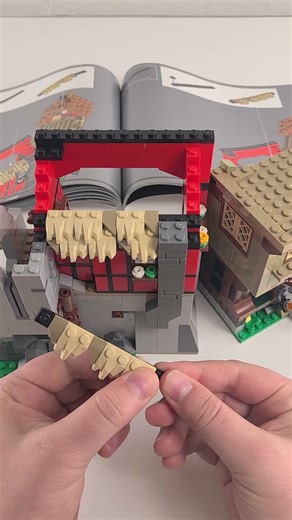 Satisfying LEGO Sounds : Lego Medieval Town Square Pt.22 #lego