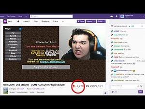 I banned this Twitch streamer for HACKING AGAIN on my Minecraft server LIVE..