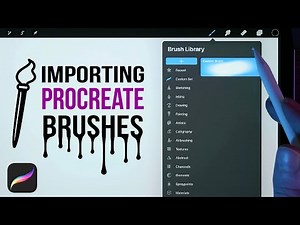 How to Import .brushset Files into Procreate (iPad Tutorial)