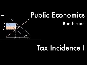 Tax Incidence I -- Public Economics V, 2/11