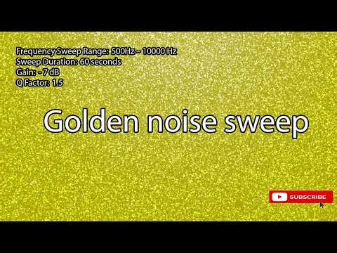 Golden Noise Sweep (-7dB EQ) | Gentle High-Mid Filtering for Deep Focus & Relaxation