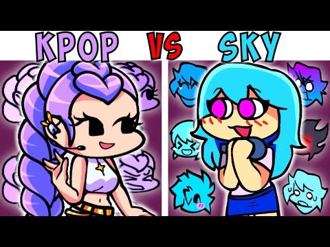 ALL KPOP DEMON HUNTERS VS SKY TEST | FNF Character Test | Gameplay VS Playground
