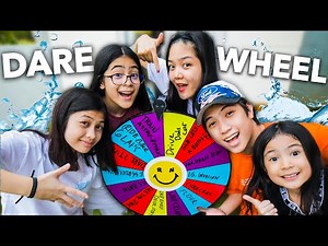 SIBLINGS Spin The DARE Wheel Challenge!! (Grabeng Dares!) | Ranz and Niana