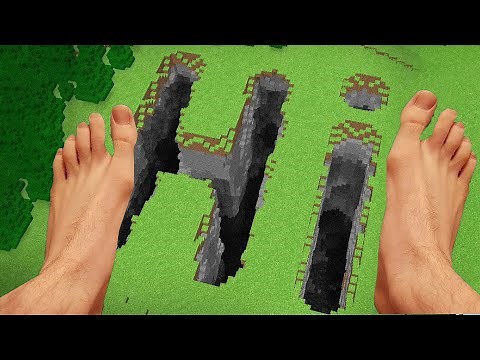 REALISTIC MINECRAFT IN REAL LIFE! - IRL Minecraft Animations / In Real Life Minecraft Animations