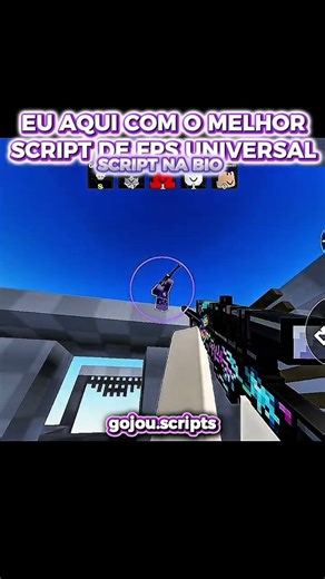SCRIPT DE ROBLOX FPS UNIVERSAL #shorts #roblox #robloxscript #script