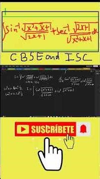#integration #isc #cbseclass12 #maths #indefiniteintegral