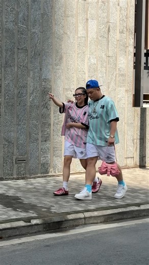 TSUN 🌻 on Instagram: "Us on da street🔥 🎀 TS 18 Star Jersey 🎀 TSUN Woo Logo Short"