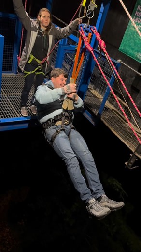 6.4K views · 1.7K reactions | Last Blackout Swings of 2025 Saturday 29th November is your last chance to do this in 2025… there is only 8 spaces left! Don’t miss out - secure your spot now!  Exclusively at www.bungeejumpscotland.co.uk #HighlandFling #scotland #bungee #adventure #adrenaline | Highland Fling | Facebook