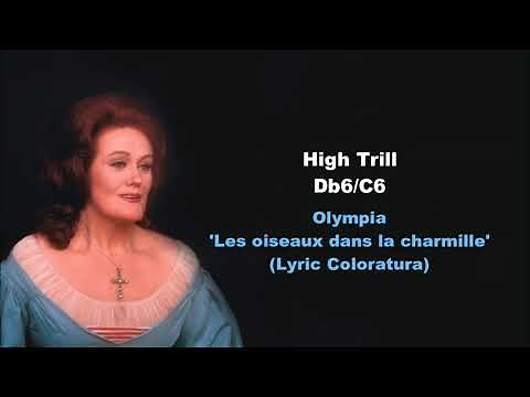 Joan Sutherland Bel Canto Techniques Demonstration