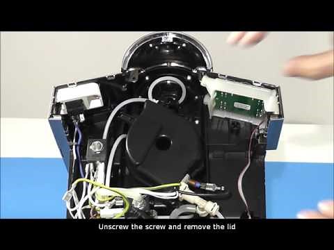 Inside of delonghi ec860