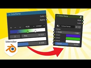 FULLY Control a color ramp outside a node group in Blender