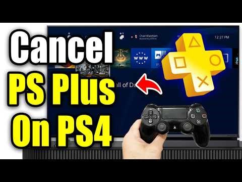 How To Cancel PlayStation Plus on PS4 & Turn Off Auto Renewal