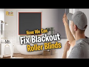 Royal Home Furnishing Blackout Roller Blinds Fitting . How to Install blackout Roller Blinds.