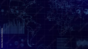 Data analysis GDP Charts of Argentina Country with graphs, charts, analytics in background | Argentina Country Data analysis development and growth charts and graphs video background in 4K|60 FPS