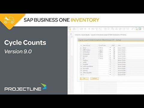 SAP Business One Cycle Count | Version 9.0