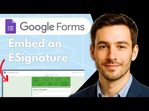 How to Embed an eSignature in a Website