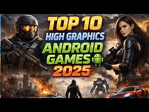 Top 10 Console-Quality Android Games 2025 | Ultra HD Graphics